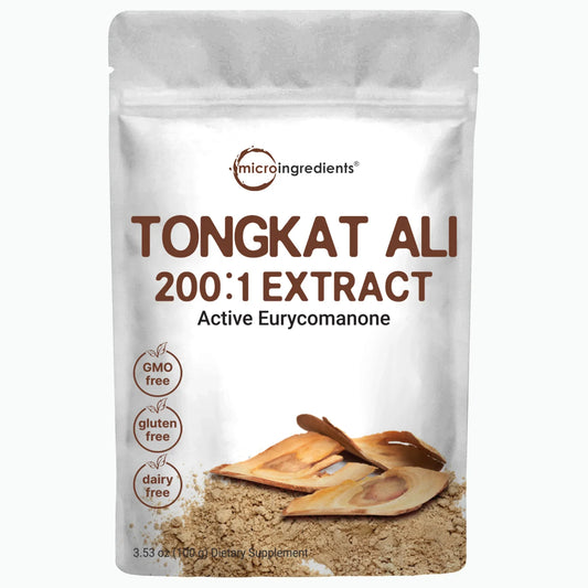 Tongkat Ali 100g_Vista frontal del empaque | Proteinasmedellin.com